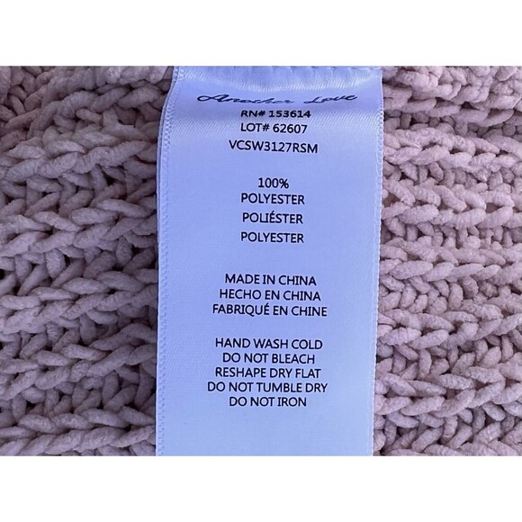 ANOTHER LOVE Textured EDEN Hoodie Sweater XL Chunky Thick Coquette Bow Dainty - Picture 13 of 13